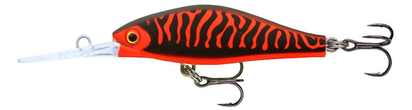 RAPALA SHADOW RAP JACK DEEP SDRJD 7 cm MBRU (Matte Black Red UV) color
