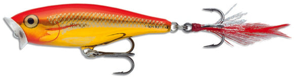 RAPALA SKITTER POP SP 7 cm SGFR (Silver Gold Fluo Red) color