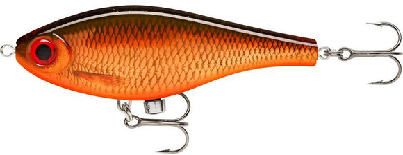 RAPALA SUPER SHADOW RAP JERK SSDRJ 11 cm LAR (Lava Roach) color - pike and muskie killer!
