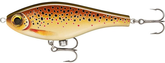 RAPALA SUPER SHADOW RAP JERK SSDRJ 11 cm TRL (Live Trout) color - pike and muskie killer!