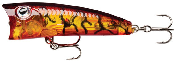 RAPALA ULTRA LIGHT POP ULP 4 cm GATU (Glass Amber Tiger UV) color