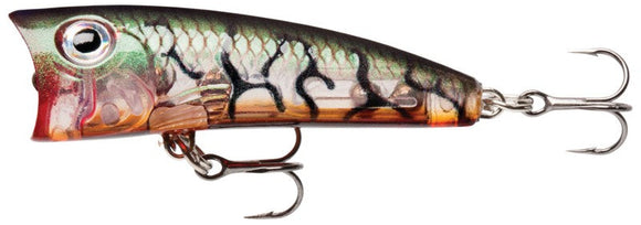 RAPALA ULTRA LIGHT POP ULP 4 cm GLTU (Glass Lucent Tiger UV) color