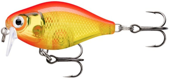 RAPALA X-LIGHT CRANK SHALLOW RUNNER FNCS 3 cm GFR (Gold Fluo Red) color