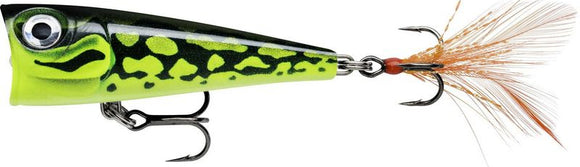 RAPALA X-LIGHT POP FNP 4 cm LF (Lime Frog) color