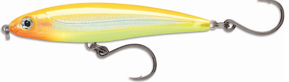 RARE RAPALA X RAP TWITCHIN MINNOW SXRT 12 cm BNC (Bone Chartreuse) color