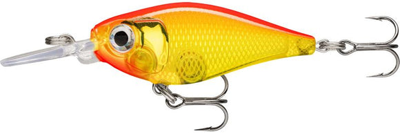 RAPALA X-LIGHT SHAD FNS 4 cm GFR (Gold Fluo Red) color