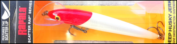 RAPALA SCATTER RAP DEEP HUSKY JERK SCRDHJ 10 cm RH (Red Head) color