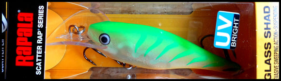 RAPALA SCATTER RAP GLASS SHAD SCRGS 7 cm BGH color