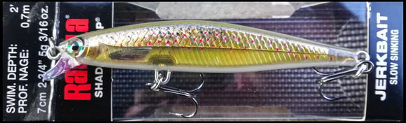 RAPALA SHADOW RAP SDR 7 cm TRL (Live Trout) color (slow sinking)