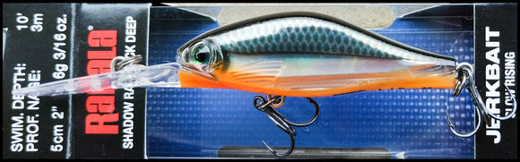 RAPALA SHADOW RAP JACK DEEP SDRJD 7 cm HLW (Halloween) color