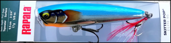 RAPALA SKITTER POP ELITE SPE95 9,5 cm GDBST (Gilded Blue Steel) color