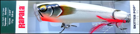 RAPALA SKITTER POP ELITE SPE95 9,5 cm GDGGH (Gilded Glass Ghost) color