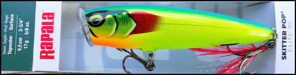 RAPALA SKITTER POP ELITE SPE95 9,5 cm GDPRT (Gilded Parrot) color