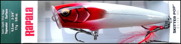 RAPALA SKITTER POP ELITE SPE95 9,5 cm GDRH (Gilded Red Head) color