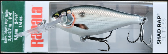 RARE RAPALA SHAD RAP ELITE SRE 55 5,5 cm SPECIAL GDSD (Gilded Shad) color
