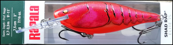 30478) RAPALA Japon SHAD RAP ELITE SRE75-GDGO Or Orange 30478) RAPALA Japon SHAD RAP ELITE SRE75-GDGO Or Orange