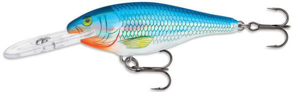 RAPALA SHAD RAP DEEP RUNNER SR 4 cm HBSH (Holographic Blue Shiner) color