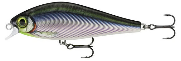 RAPALA SUPER SHADOW RAP SSDR 11 cm RSML (Radioactive Smelt) color - pike and muskie killer!
