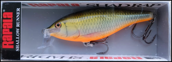 VERY RARE RAPALA SHALLOW SHAD RAP SSR 7 cm SPECIAL RFSH (Redfin Shiner) color