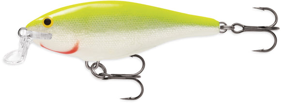 RAPALA SHALLOW SHAD RAP SSR 9 cm SFC (Silver Fluo Chartreuse) color