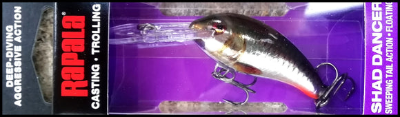 RAPALA SHAD DANCER SDD 4 cm ROML (Live Metallic Roach) color