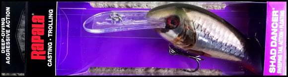 RAPALA SHAD DANCER SDD 7 cm ROML (Metallic Roach) color