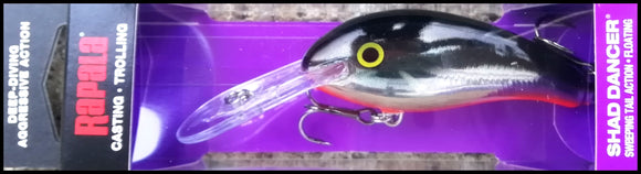 RAPALA SHAD DANCER SDD 7 cm HLWM (Metallic Halloween) color