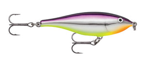 RARE RAPALA TWITCHIN RAP TWR 8 cm PRCH (Purple Chartreuse) color