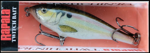 RARE RAPALA TWITCHIN RAP TWR 8 cm RSL (Live River Shad) color