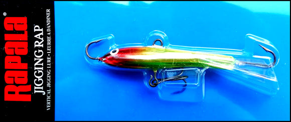 RAPALA JIGGING RAP W 7 cm, 5/8 oz, SPECIAL CHCLN (Chrome Clown) color