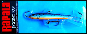 RAPALA JIGGING RAP W 9 cm, 7/8 oz, SPECIAL BSM (Blue Spotted Minnow) color