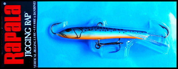 RAPALA JIGGING RAP W 9 cm, 7/8 oz, SPECIAL BSM (Blue Spotted Minnow) color