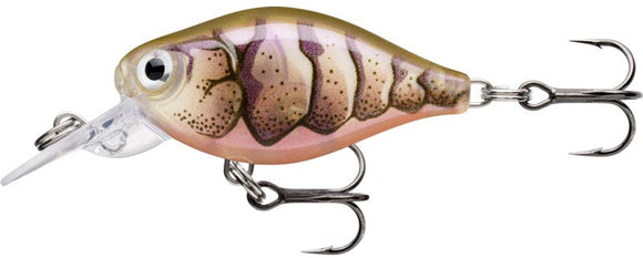 RAPALA X-LIGHT CRANK MID RUNNER FNCM 3 cm PUPU (Purple Prawn UV) color