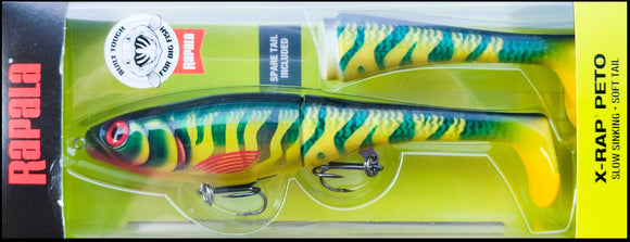 RAPALA X RAP PETO XRPT 20 cm HTP (Hot Pike) color - pike and muskie killer!