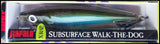 RAPALA X RAP SUBWALK XRSB 15 cm MBS (Moss Back Shiner) color