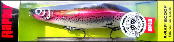 RAPALA X RAP SCOOP XRSC 14 cm RTL (Live Rainbow Trout) color