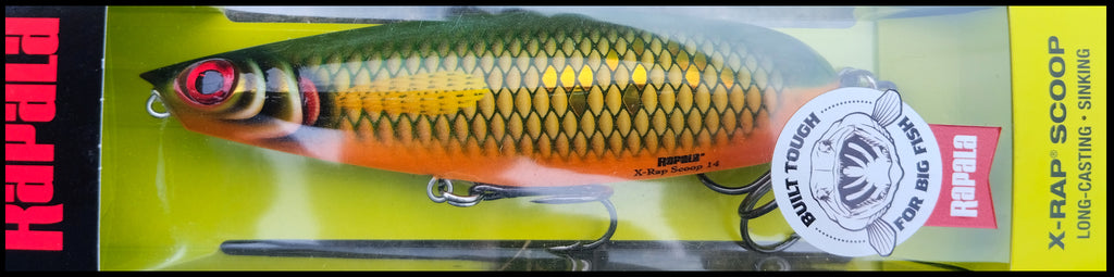 RAPALA X RAP SCOOP XRSC 14 cm SCRR (Scaled Roach) color – Darkagelures