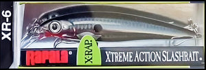 RARE RAPALA X RAP SALTWATER XRSW 6 cm SPECIAL CH (Chrome) color