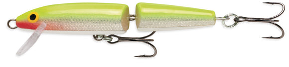 RAPALA JOINTED J 11 cm SFC (Silver Fluo Chartreuse) color