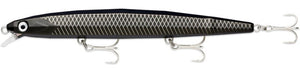 RAPALA FLASH-X EXTREMO FXEX 16 MBLU (Matte Black UV) color