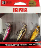 RAPALA COUNTDOWN CD 5 cm ARTISTIC KIT of 3 trout lures!