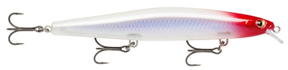 RARE RAPALA MAX RAP LONG RANGE MINNOW MXLM 12 cm FRH (Flake Red Head) color