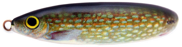 RARE RAPALA MINNOW SPOON RMS 8 cm PK (Pike) color - pike spoon!