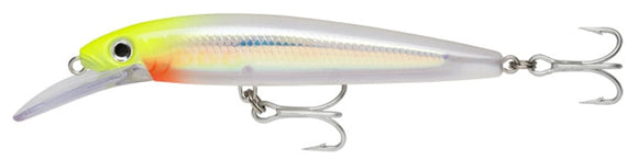 RAPALA HUSKY MAGNUM HMAG25 CHRG (Chartreuse Red Ghost) color
