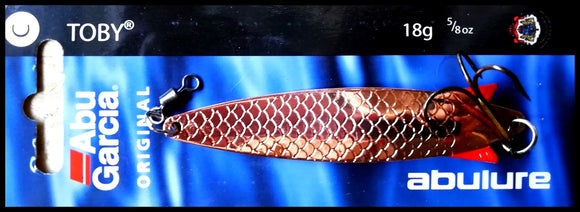 GENUINE ABU GARCIA TOBY 9 cm, 18 g, Copper color