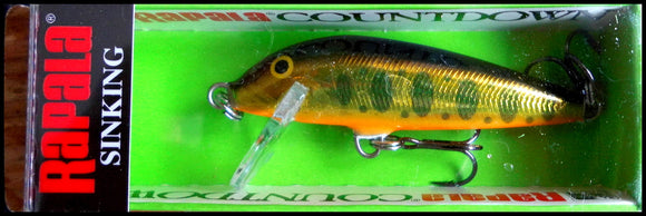 VERY RARE RAPALA COUNTDOWN CD 5 cm SPECIAL GYM (Gold Yamame) color –  Darkagelures