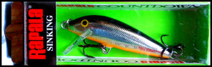 VERY RARE RAPALA COUNTDOWN CD 5 cm SPECIAL SO (Silver Orange Belly) color