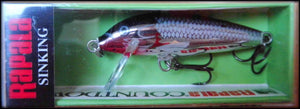 VERY RARE RAPALA COUNTDOWN CD 5 CM V (VAMPIRE) COLOUR