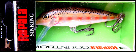 cd fishing lures RARE RAPALA COUNTDOWN CD 7 cm BJRT (Balsa Juvenile Rainbow Trout) colo – Darkagelures