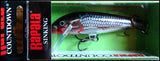 VERY RARE RAPALA COUNTDOWN CD 7 cm V (Vampire) color